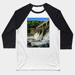 Little River Dam Baseball T-Shirt